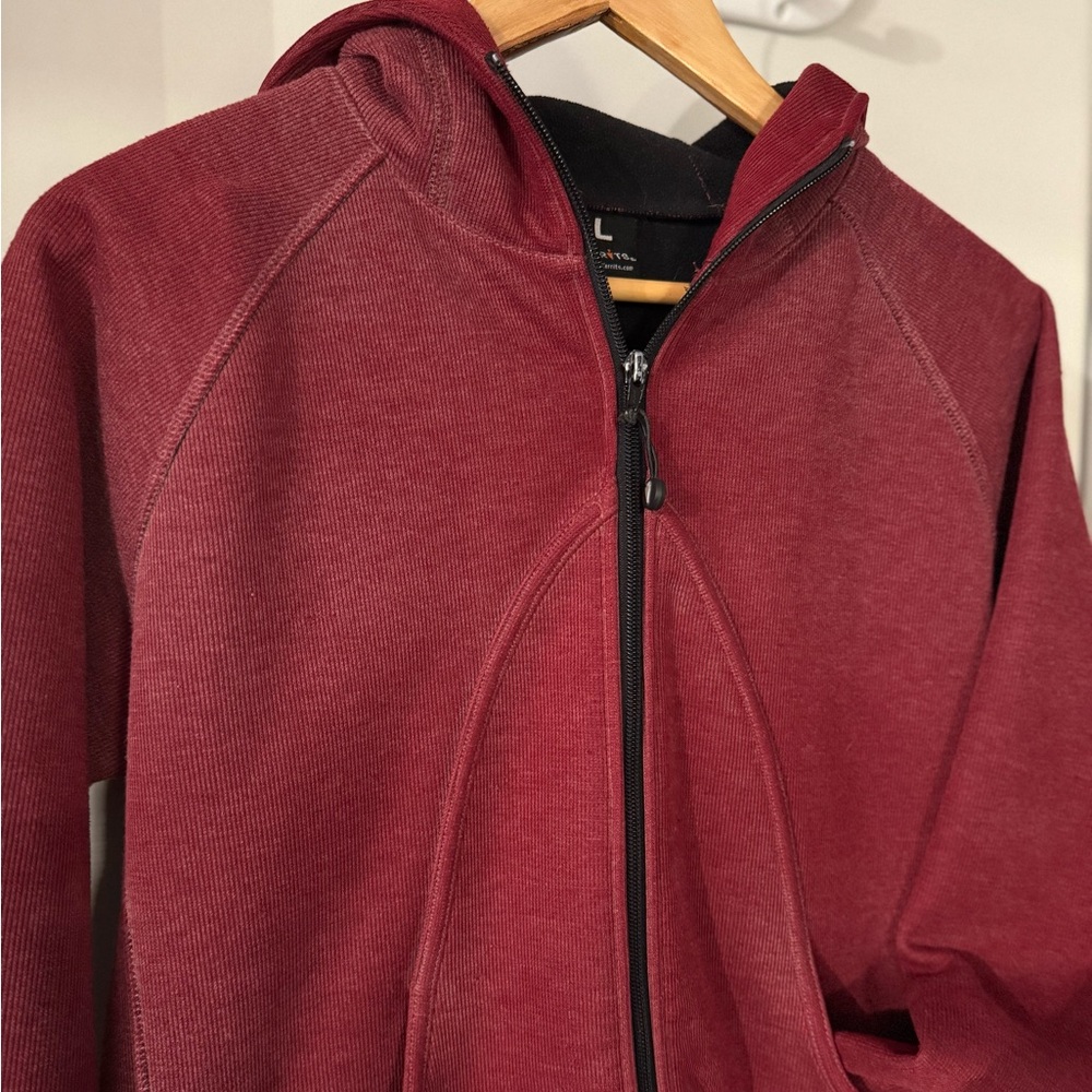♥️🐴 Kerrits Equestrian Women’s Fuschia Hoodie Full Zip Jacket Size Large - Picture 4 of 10